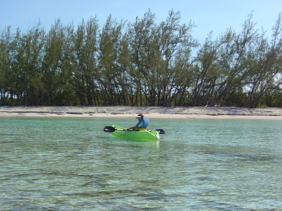 canoé à Andros Island