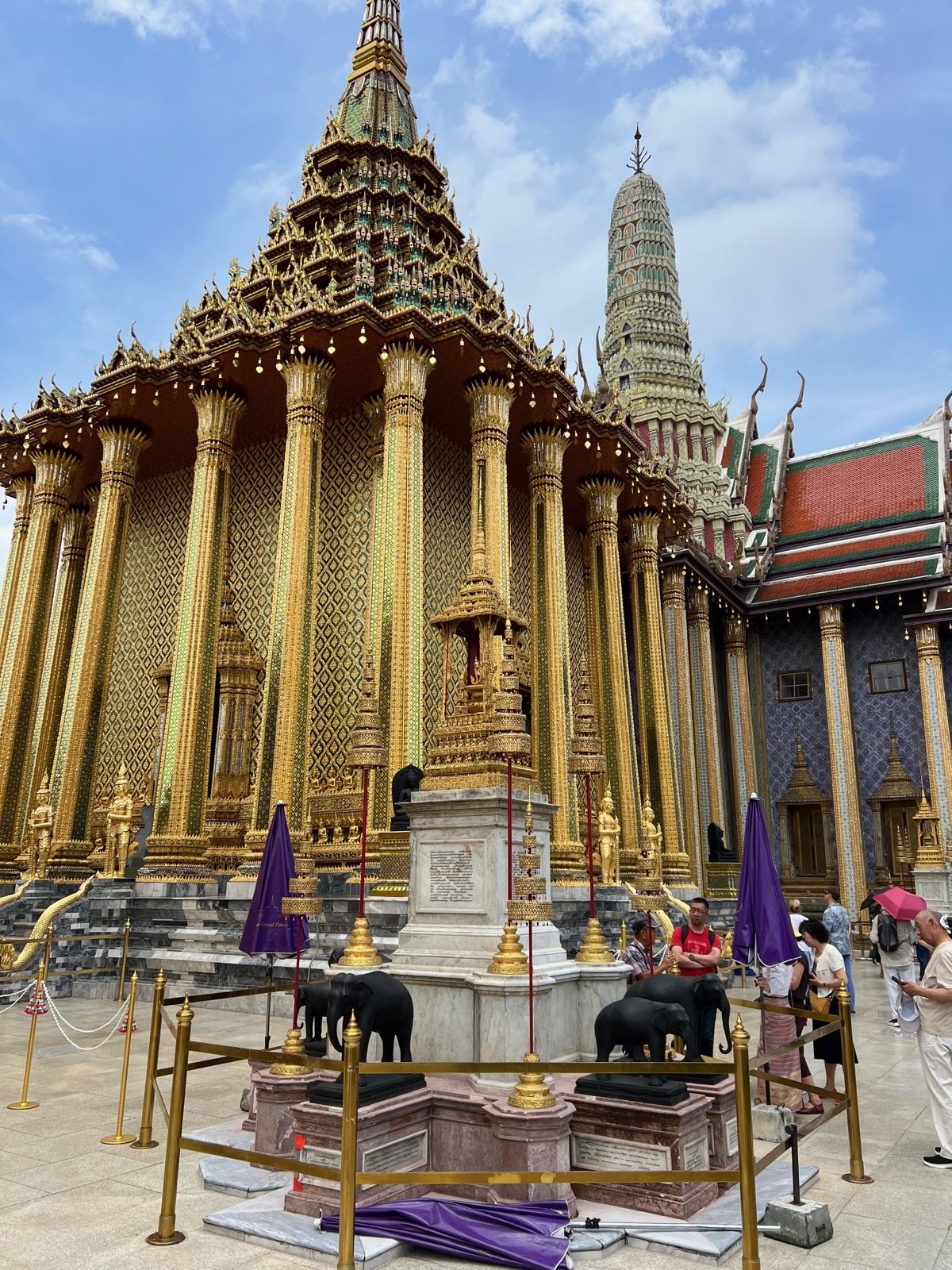 Pavillon doré du Wat Phra Kaew
